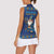 Hanukkah Jewish Star of David Women Sleeveless Polo Shirt Chilling With My Gnomies - Wonder Print Shop