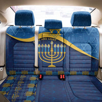 Love and Light Hanukkah Back Car Seat Cover The Hanukkiah Menorah Pattern LT9 - Wonder Print Shop