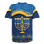 Love and Light Hanukkah Rugby Jersey The Hanukkiah Menorah Pattern - Wonder Print Shop