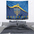 Love and Light Hanukkah Tapestry The Hanukkiah Menorah Pattern - Wonder Print Shop