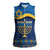 Love and Light Hanukkah Women Sleeveless Polo Shirt The Hanukkiah Menorah Pattern - Wonder Print Shop