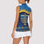 Love and Light Hanukkah Women Sleeveless Polo Shirt The Hanukkiah Menorah Pattern - Wonder Print Shop