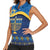 Love and Light Hanukkah Women Sleeveless Polo Shirt The Hanukkiah Menorah Pattern - Wonder Print Shop