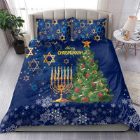 Merry Chrismukkah Bedding Set Merry Christmas and Happy Hanukkah LT9 - Wonder Print Shop