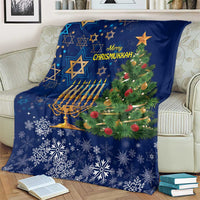 Merry Chrismukkah Blanket Merry Christmas and Happy Hanukkah