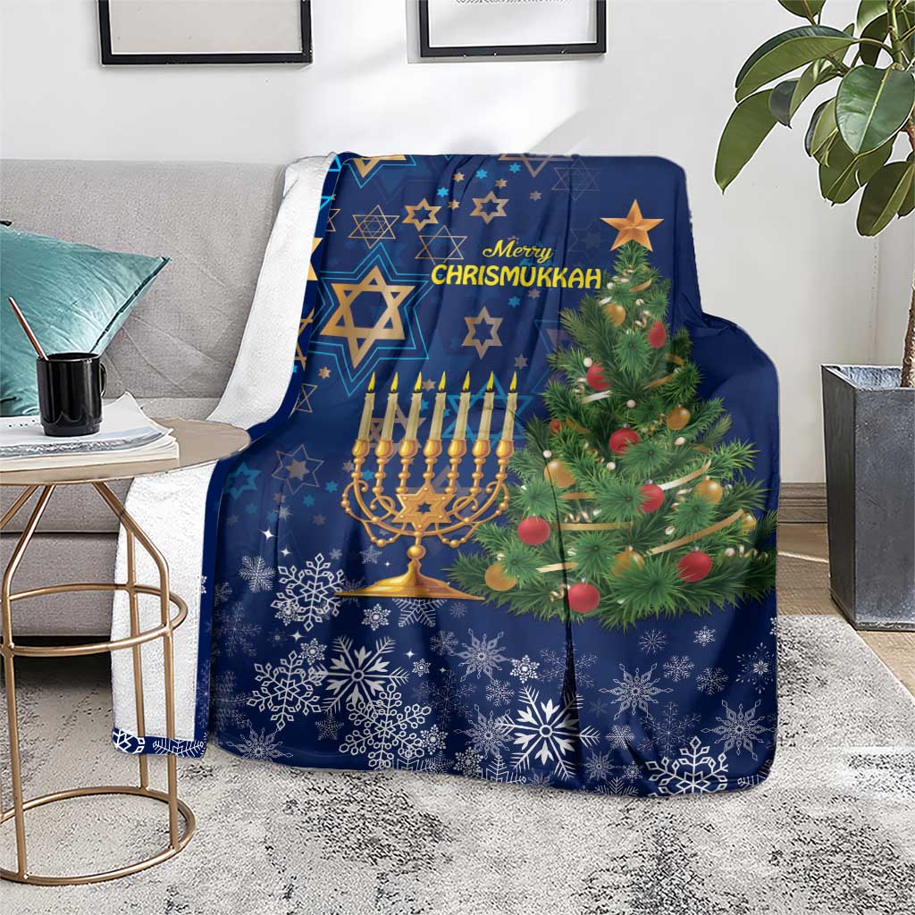 Merry Chrismukkah Blanket Merry Christmas and Happy Hanukkah