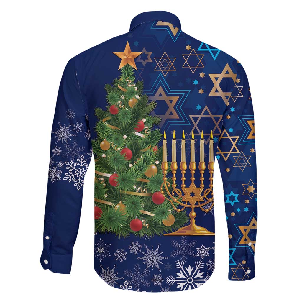 Merry Chrismukkah Family Matching Puletasi and Hawaiian Shirt Merry Christmas and Happy Hanukkah - Wonder Print Shop