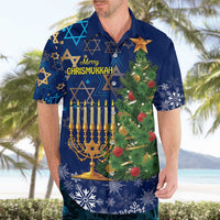 Merry Chrismukkah Hawaiian Shirt Merry Christmas and Happy Hanukkah - Wonder Print Shop