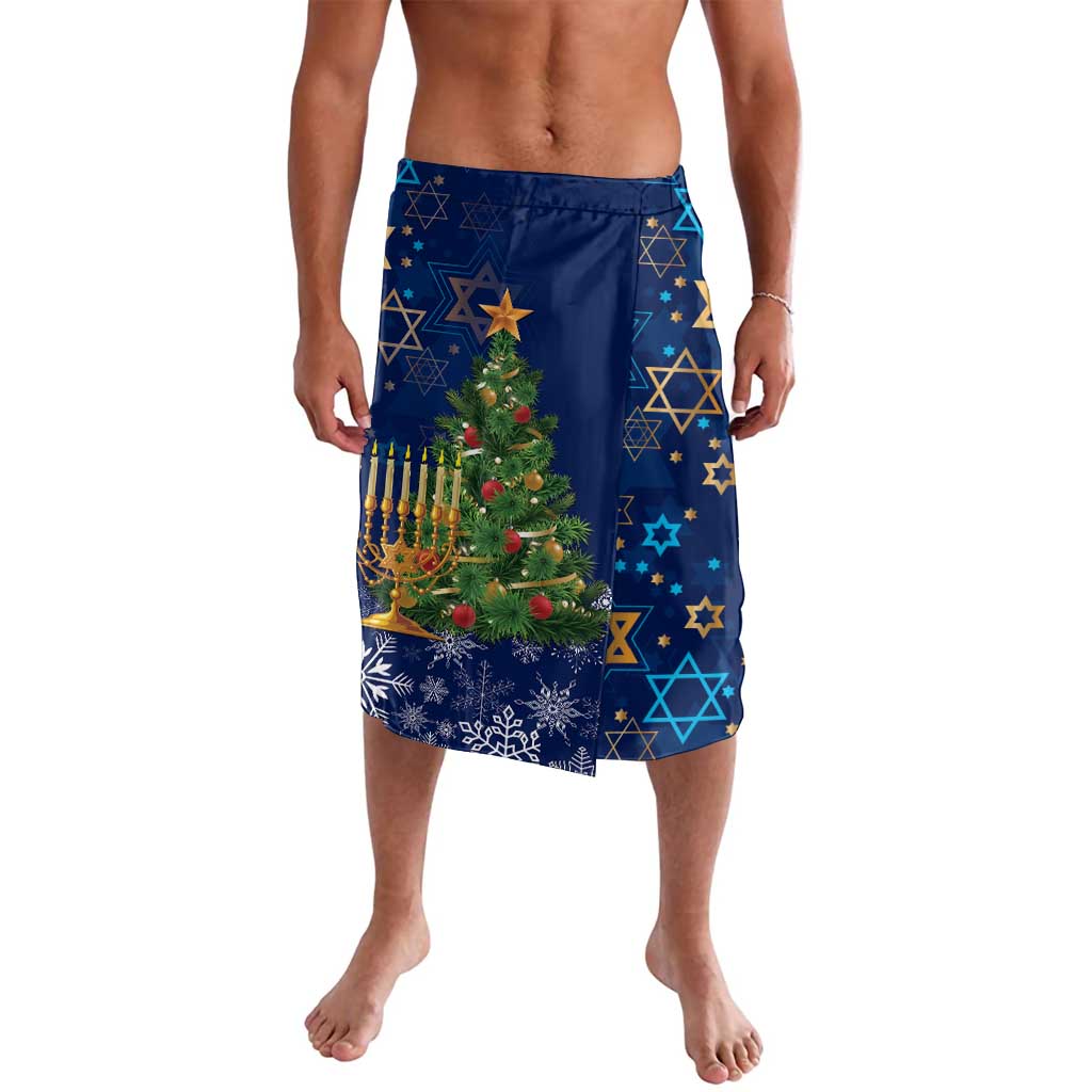 Merry Chrismukkah Lavalava Merry Christmas and Happy Hanukkah - Wonder Print Shop