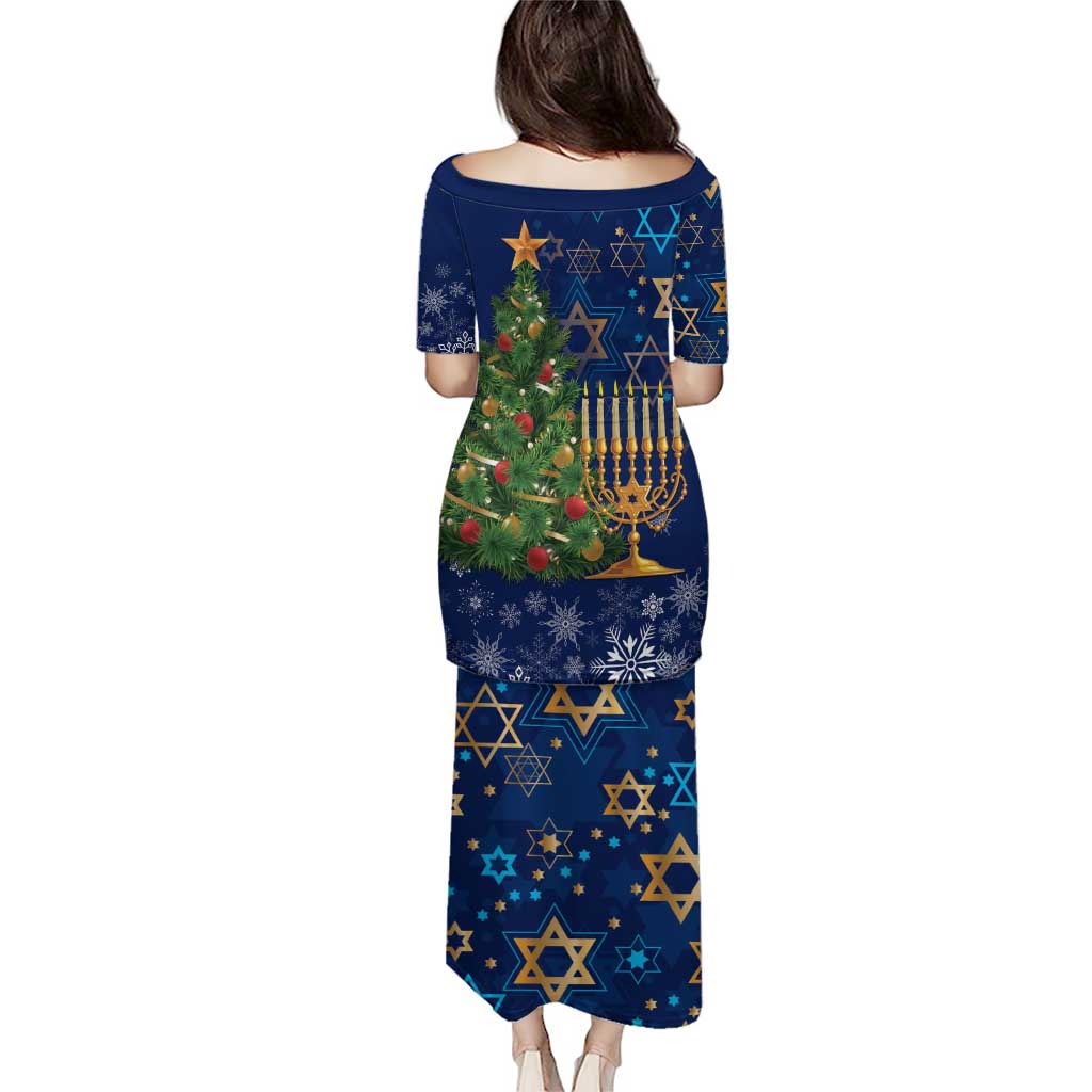 Merry Chrismukkah Puletasi Merry Christmas and Happy Hanukkah - Wonder Print Shop