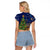 Merry Chrismukkah Raglan Cropped T Shirt Merry Christmas and Happy Hanukkah - Wonder Print Shop