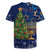 Merry Chrismukkah Rugby Jersey Merry Christmas and Happy Hanukkah - Wonder Print Shop