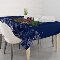 Merry Chrismukkah Tablecloth Merry Christmas and Happy Hanukkah - Wonder Print Shop