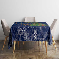 Merry Chrismukkah Tablecloth Merry Christmas and Happy Hanukkah - Wonder Print Shop