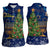 Merry Chrismukkah Women Sleeveless Polo Shirt Merry Christmas and Happy Hanukkah - Wonder Print Shop