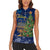 Merry Chrismukkah Women Sleeveless Polo Shirt Merry Christmas and Happy Hanukkah - Wonder Print Shop