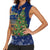 Merry Chrismukkah Women Sleeveless Polo Shirt Merry Christmas and Happy Hanukkah - Wonder Print Shop
