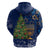 Merry Chrismukkah Zip Hoodie Merry Christmas and Happy Hanukkah - Wonder Print Shop