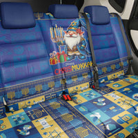 Merry Chrismukkah Back Car Seat Cover With Gnome Christmas Hanukkah LT9 - Wonder Print Shop