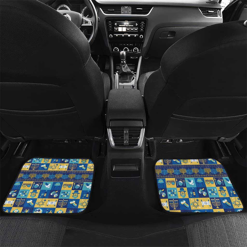 Merry Chrismukkah Car Mats With Gnome Christmas Hanukkah LT9 - Wonder Print Shop