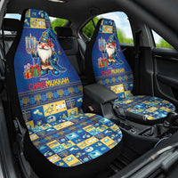 Merry Chrismukkah Car Seat Cover With Gnome Christmas Hanukkah LT9 - Wonder Print Shop