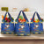Merry Chrismukkah Grocery Bag With Gnome Christmas Hanukkah