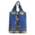 Merry Chrismukkah Grocery Bag With Gnome Christmas Hanukkah