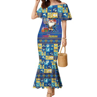 Merry Chrismukkah Mermaid Dress With Gnome Christmas Hanukkah - Wonder Print Shop