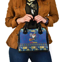 Merry Chrismukkah Shoulder Handbag With Gnome Christmas Hanukkah