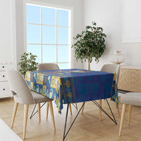 Merry Chrismukkah Tablecloth With Gnome Christmas Hanukkah - Wonder Print Shop