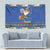 Merry Chrismukkah Tapestry With Gnome Christmas Hanukkah - Wonder Print Shop