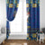 Merry Chrismukkah Window Curtain With Gnome Christmas Hanukkah - Wonder Print Shop