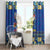 Merry Chrismukkah Window Curtain With Gnome Christmas Hanukkah - Wonder Print Shop