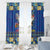 Merry Chrismukkah Window Curtain With Gnome Christmas Hanukkah - Wonder Print Shop