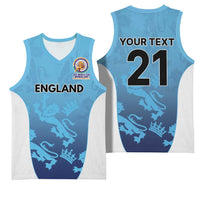 England Cricket Spirit 2026 Basketball Jersey World T20 Edition - Wonder Print Shop