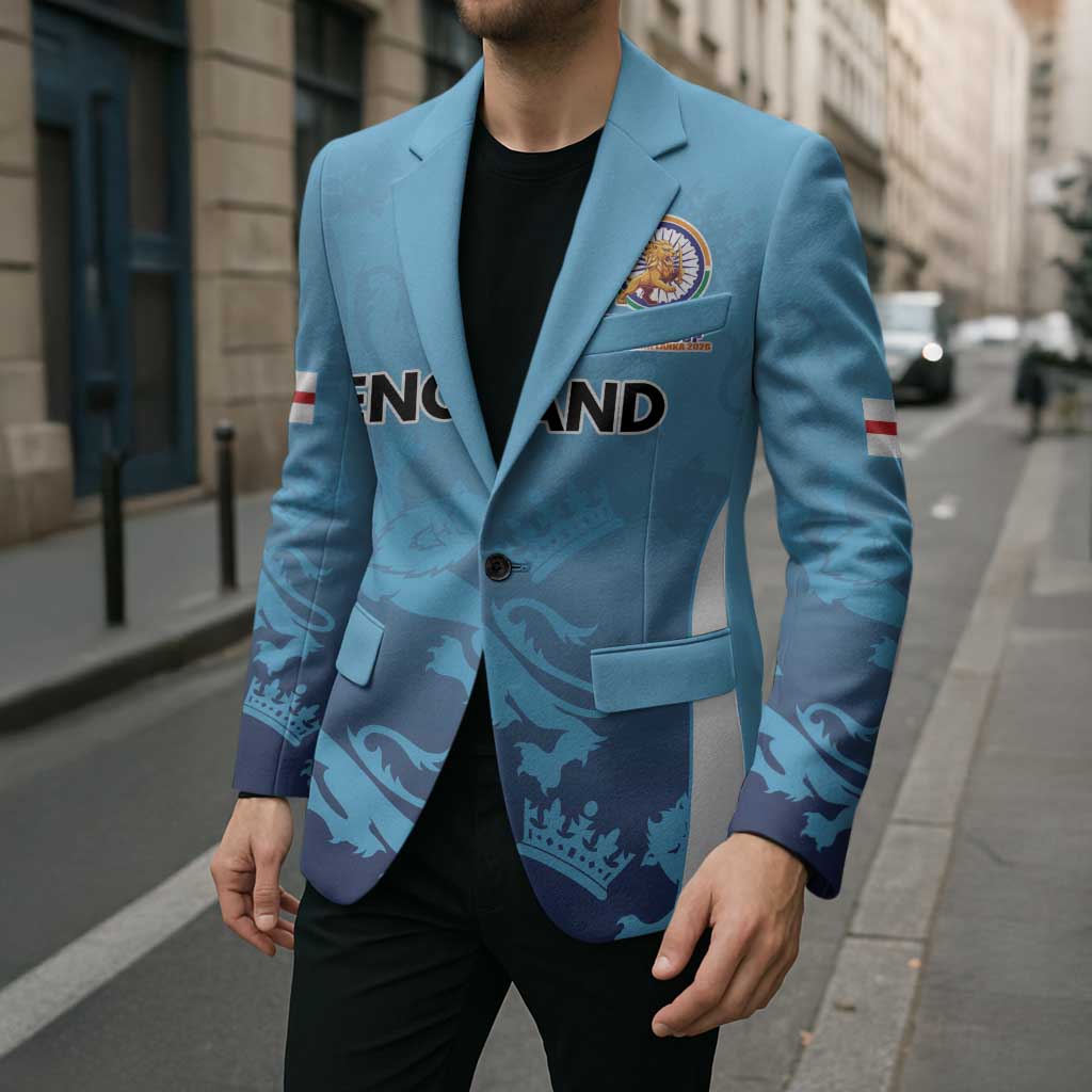 England Cricket Spirit 2026 Blazer World T20 Edition - Wonder Print Shop