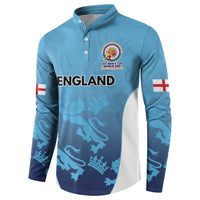 England Cricket Spirit 2026 Button Sweatshirt World T20 Edition - Wonder Print Shop