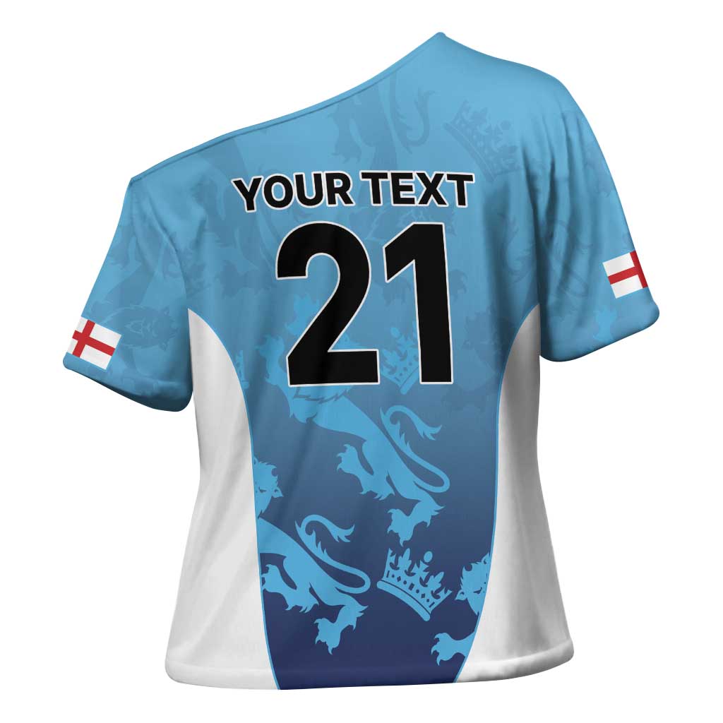 England Cricket Spirit 2026 Cross Shoulder Shirt World T20 Edition - Wonder Print Shop