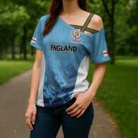 England Cricket Spirit 2026 Cross Shoulder Shirt World T20 Edition - Wonder Print Shop