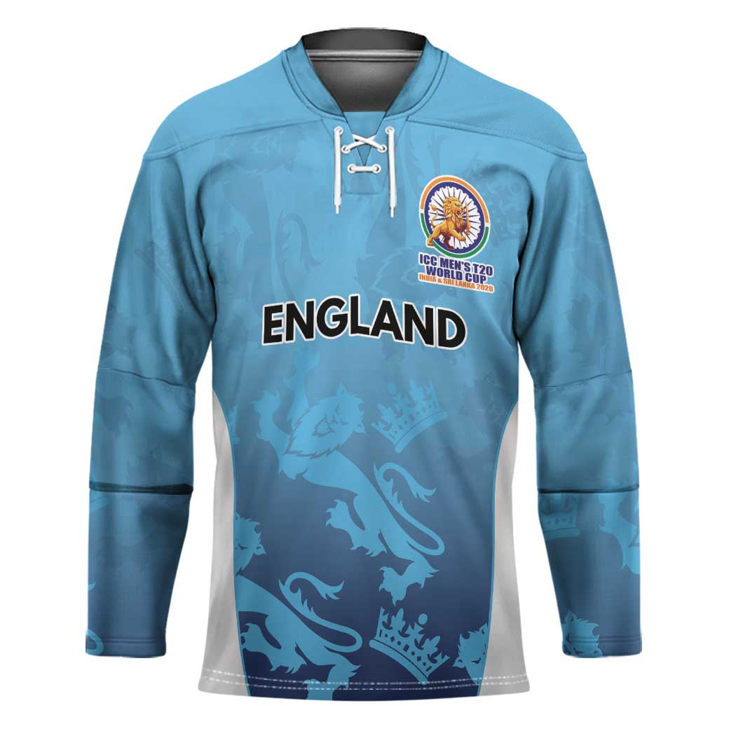 England Cricket Spirit 2026 Hockey Jersey World T20 Edition - Wonder Print Shop