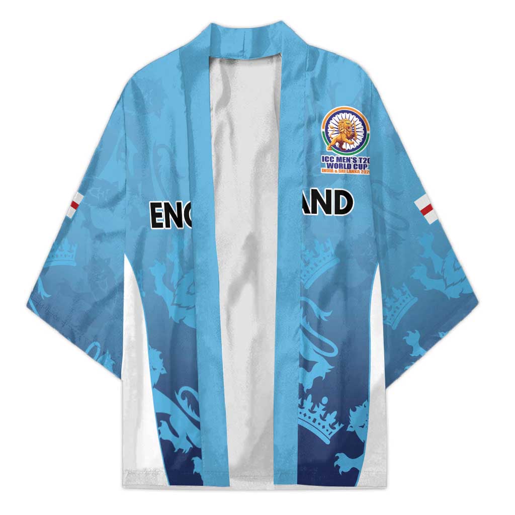 England Cricket Spirit 2026 Kimono World T20 Edition - Wonder Print Shop