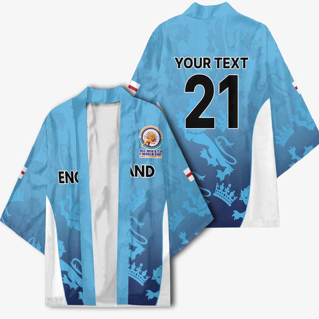 England Cricket Spirit 2026 Kimono World T20 Edition - Wonder Print Shop