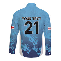 England Cricket Spirit 2026 Long Sleeve Button Shirt World T20 Edition - Wonder Print Shop