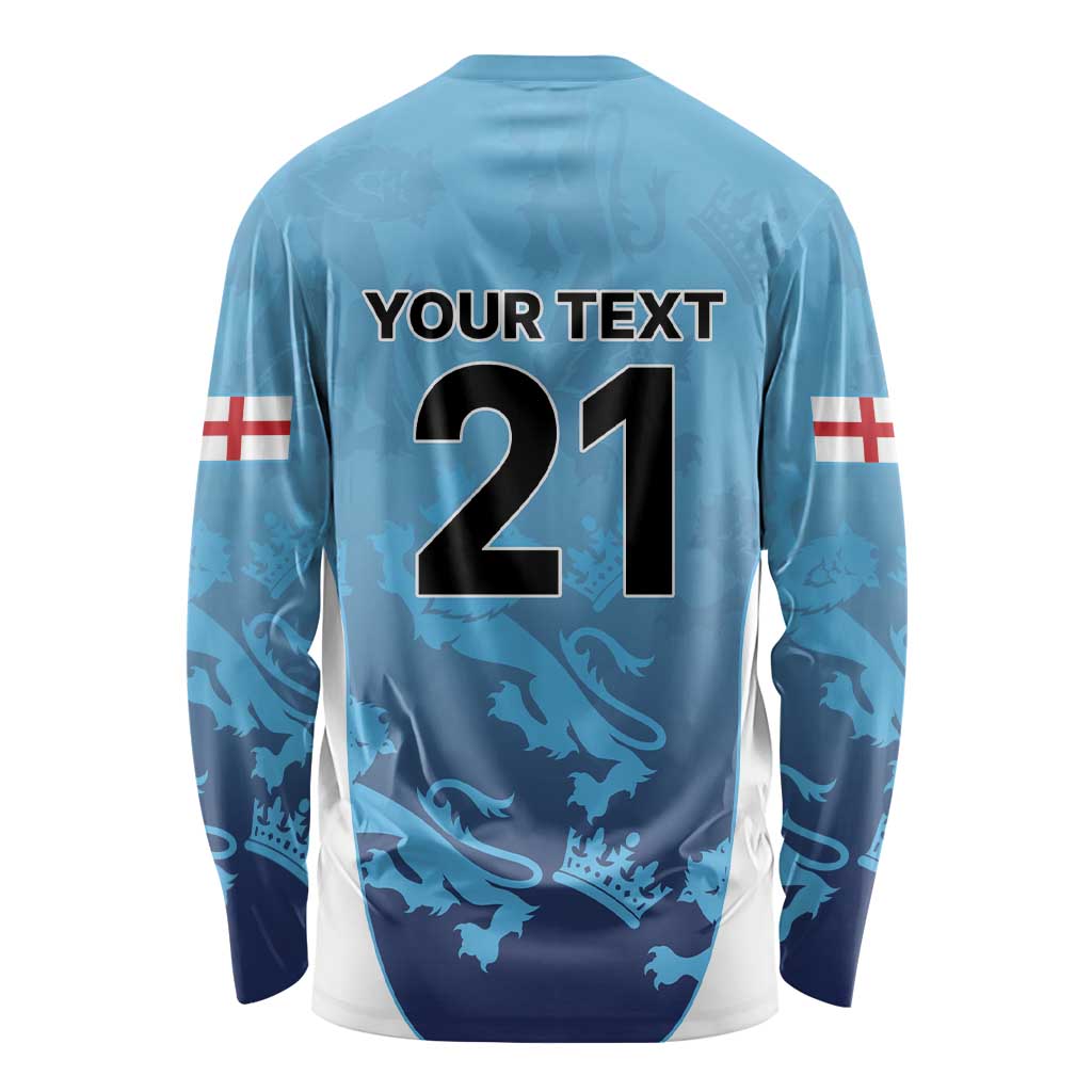 England Cricket Spirit 2026 Long Sleeve Shirt World T20 Edition - Wonder Print Shop