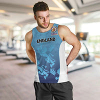 England Cricket Spirit 2026 Men Tank Top World T20 Edition - Wonder Print Shop