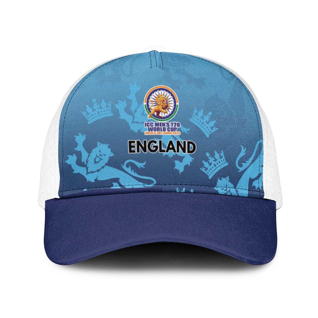 England Cricket Spirit 2026 Mesh Trucker Cap World T20 Edition - Wonder Print Shop