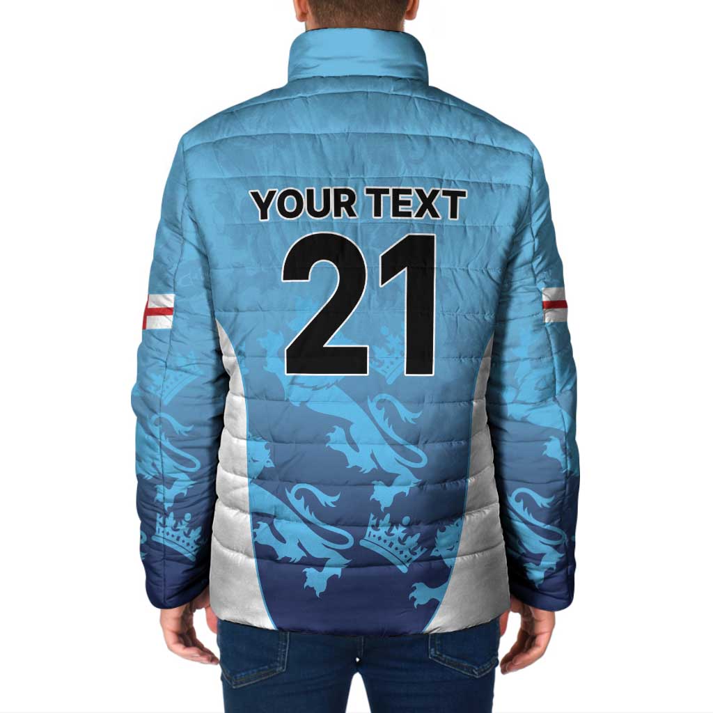 England Cricket Spirit 2026 Padded Jacket World T20 Edition - Wonder Print Shop