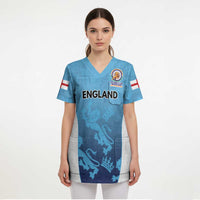 England Cricket Spirit 2026 Scrub Top World T20 Edition - Wonder Print Shop