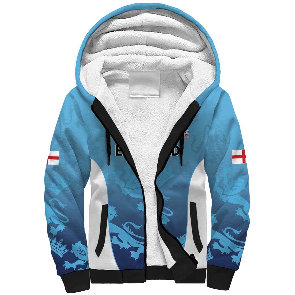 England Cricket Spirit 2026 Sherpa Hoodie World T20 Edition - Wonder Print Shop