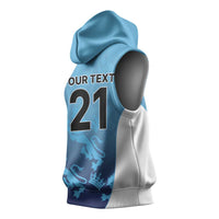 England Cricket Spirit 2026 Sleeveless Hoodie World T20 Edition - Wonder Print Shop